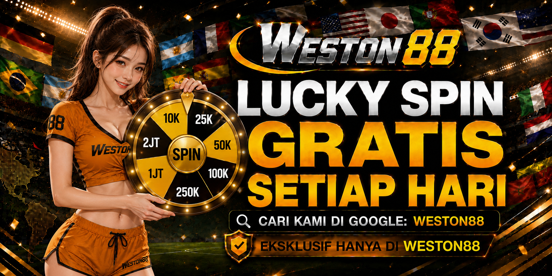 LUCKY SPIN GRATIS SETIAP HARI